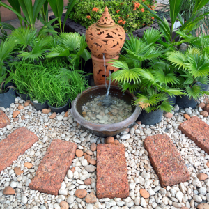 stone garden design