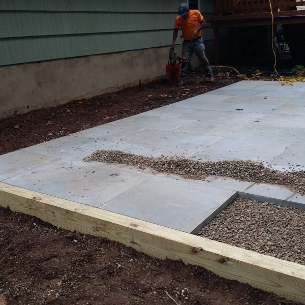 Thermal Bluestone Paver Installation in Bergen County