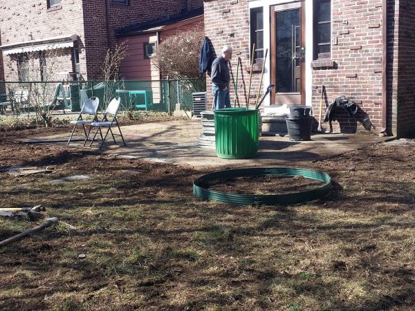Firepit Ring Placement off Patio
